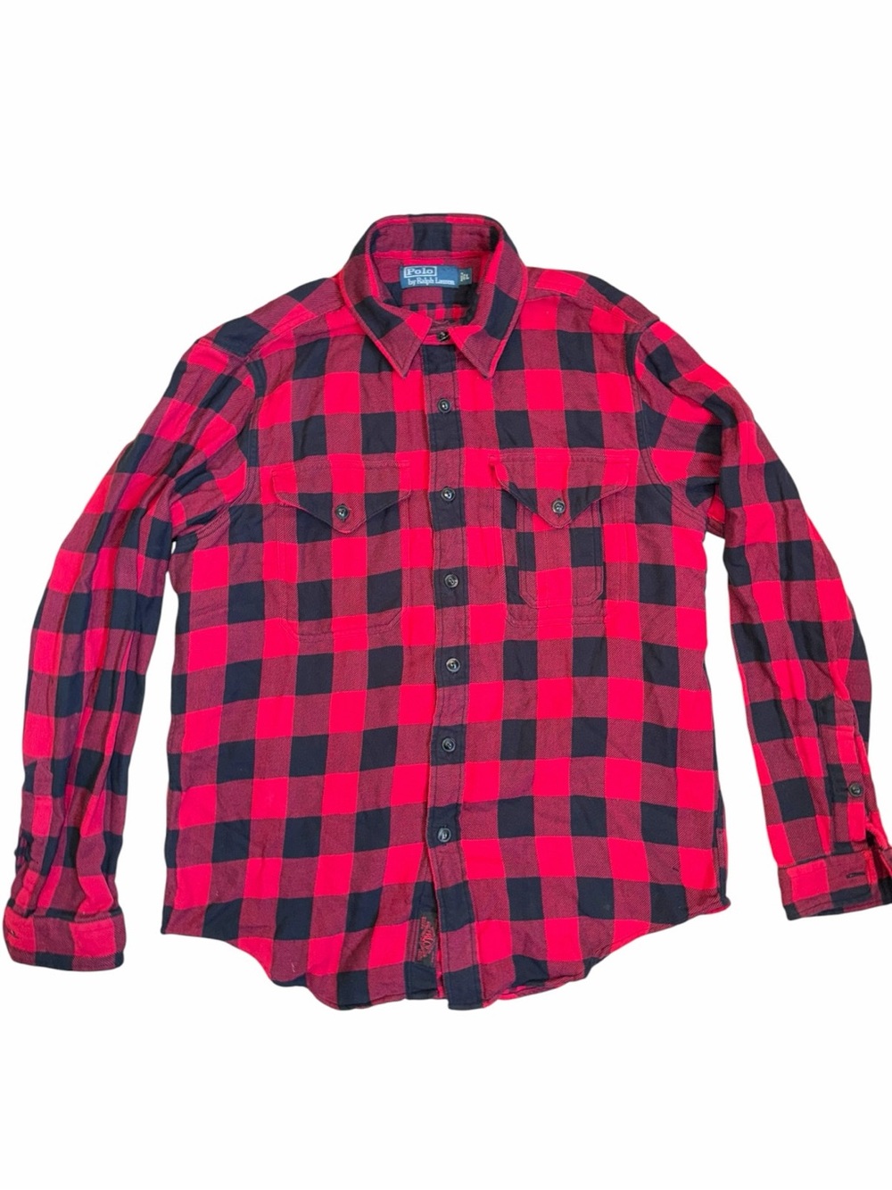Polo by Ralph Lauren Red & Black Buffalo Plaid Shirt